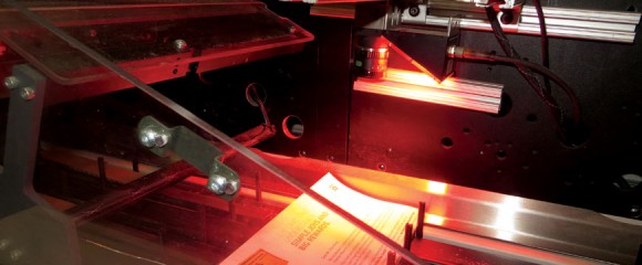 Camera driven mailing
